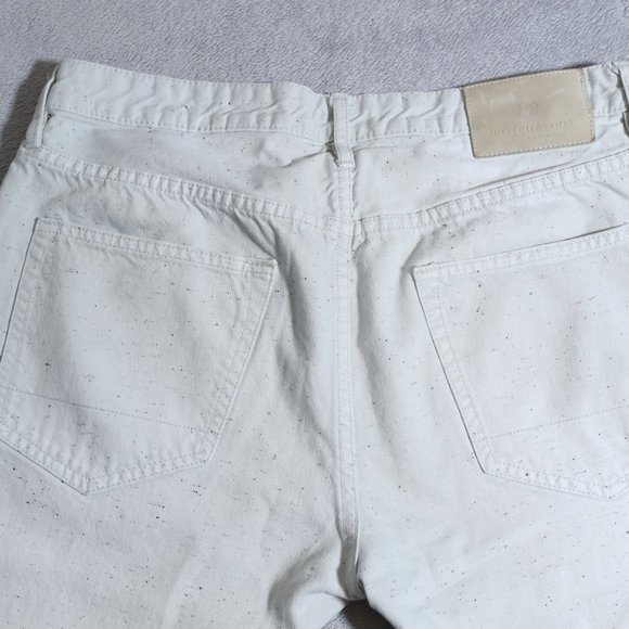 Scotch & Soda Gray Ralston Caliente Button Fly Distress RAW (31x32) - Picture 14 of 16